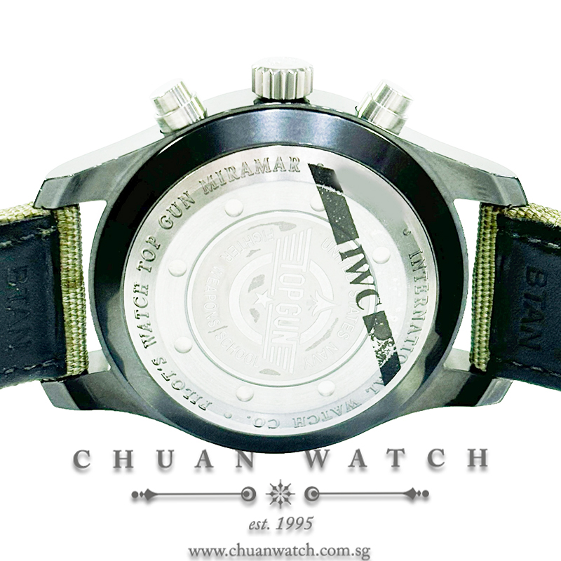 IWC Pilot's Watch Flyback Chronograph Top Gun Miramar Ceramic 46mm IW388002 - Discontinued - Image 2