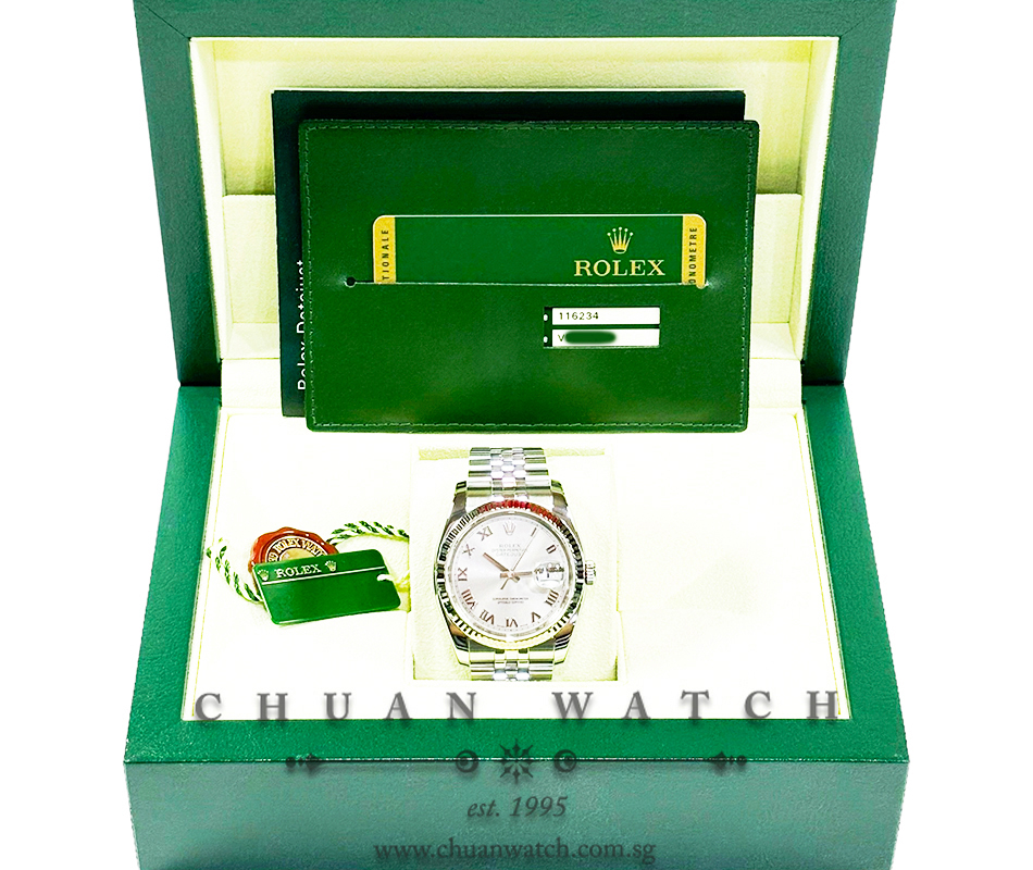 Rolex Gents' DateJust 36mm 116234 Rhodium Roman - Discontinued - Image 4