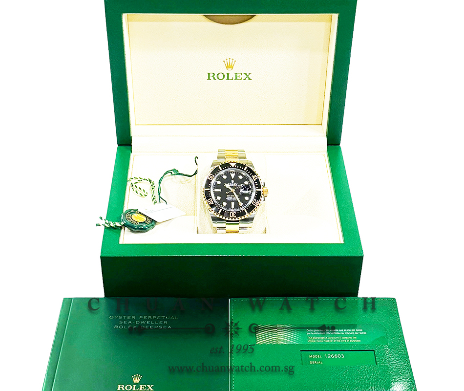 Rolex Sea-Dweller Two-Tone 43mm 126603 - Image 4