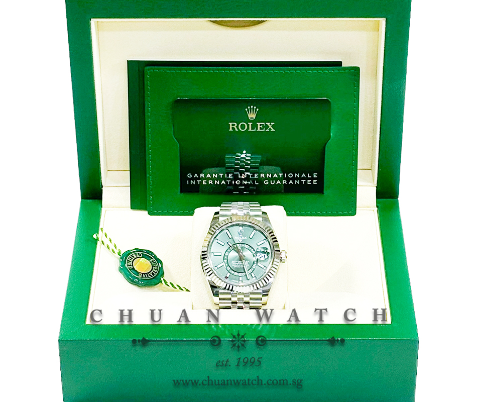 Rolex Sky-Dweller 42mm 336934 Green - Image 4
