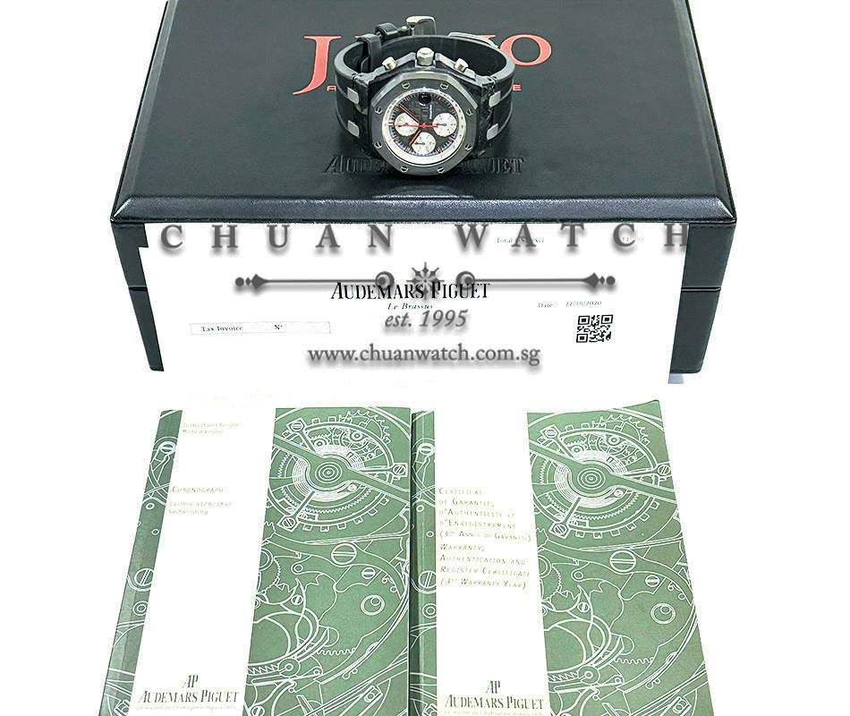 Audemars Piguet Royal Oak Offshore 'Jarno Trulli' Carbon 42mm 26202AU (Limited Edition of 500 Pieces Only) - Image 4