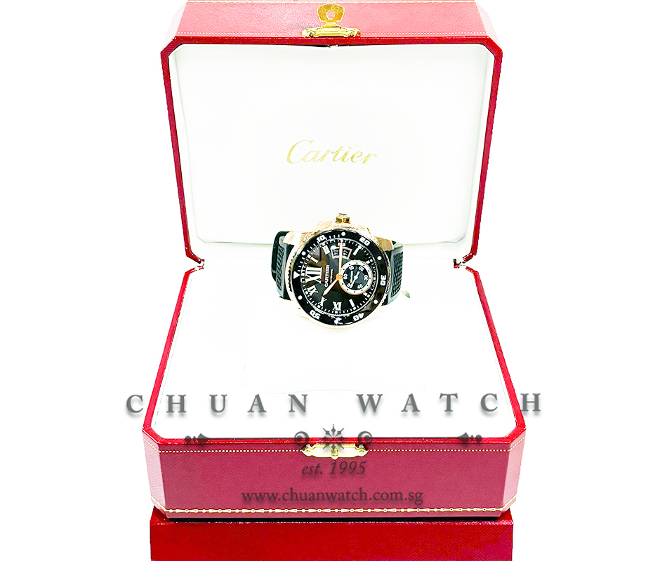 Cartier Calibre de Cartier Diver Rose Gold 42mm W7100052 - Discontinued - Image 4