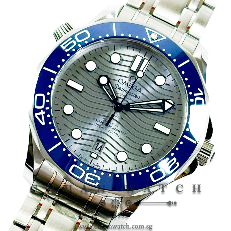 Omega Seamaster Diver 300M Co-Axial Master Chronometer 42mm 210.30.42.20.06.001 Grey