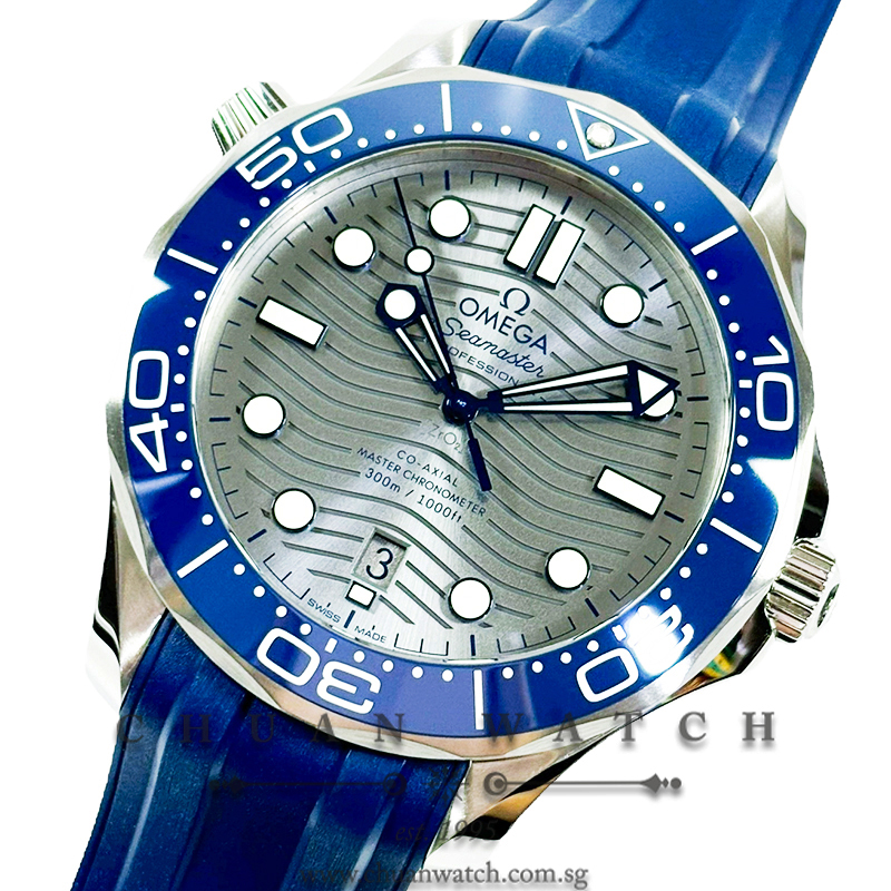 Omega Seamaster Diver 300M Co-Axial Master Chronometer 42mm 210.32.42.20.06.001 Grey