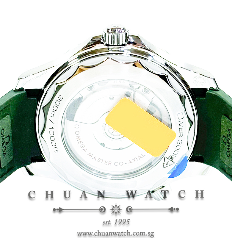 Omega Seamaster Diver 300M Co-Axial Master Chronometer 42mm 210.32.42.20.10.001 Green - Image 2