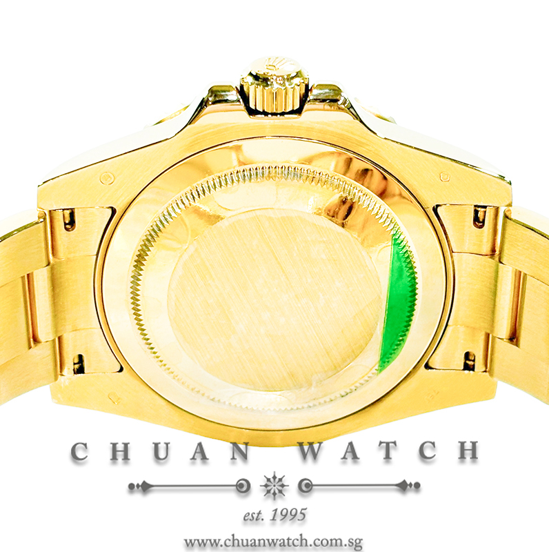 Rolex GMT-Master II Yellow Gold 116718LN 'Jade' Green - Discontinued - Image 2