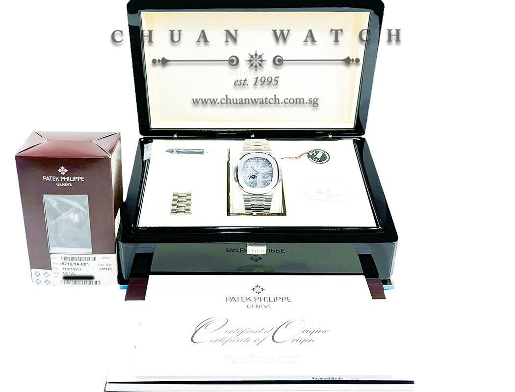 Patek Philippe Nautilus MoonPhase Power-Reserve Steel 40mm 5712/1A-001 - Image 4