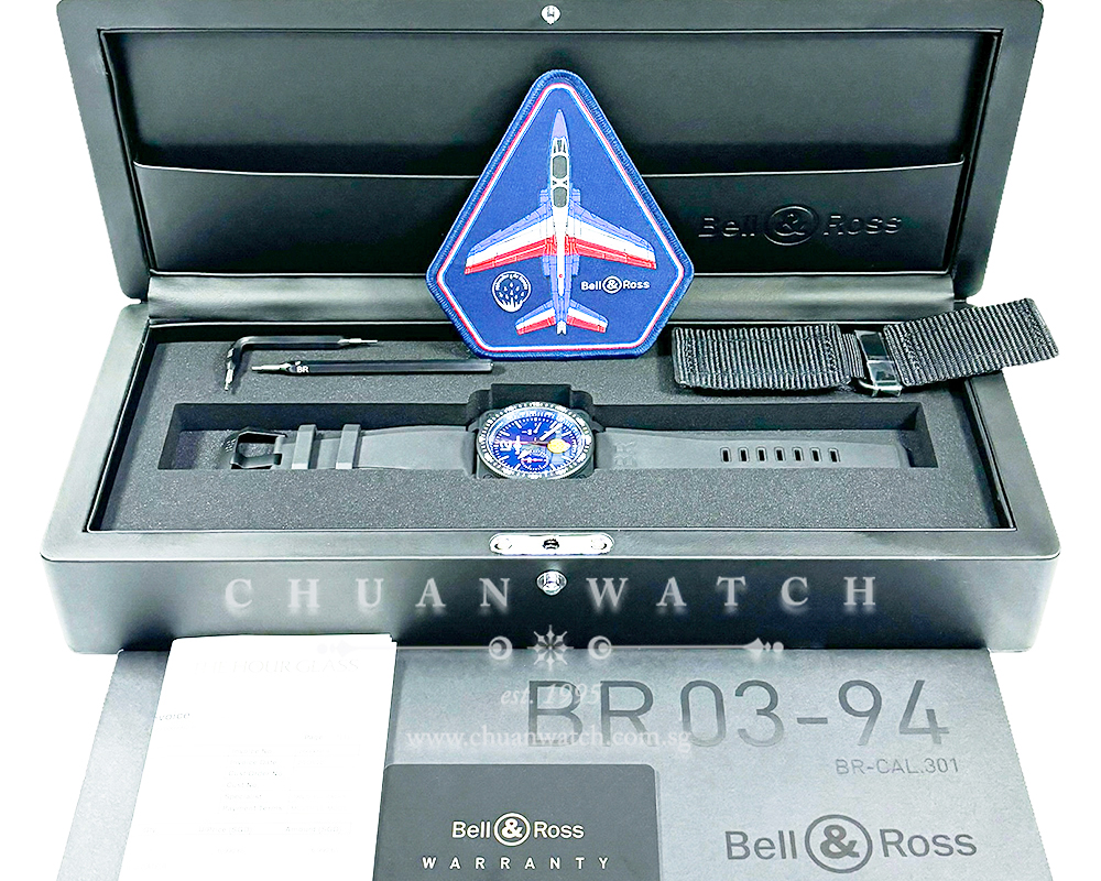 Bell & Ross BR03-94 'Patrouille de France' Ceramic Blue 42mm (Limited Edition of 500 Pieces Only) - Image 4