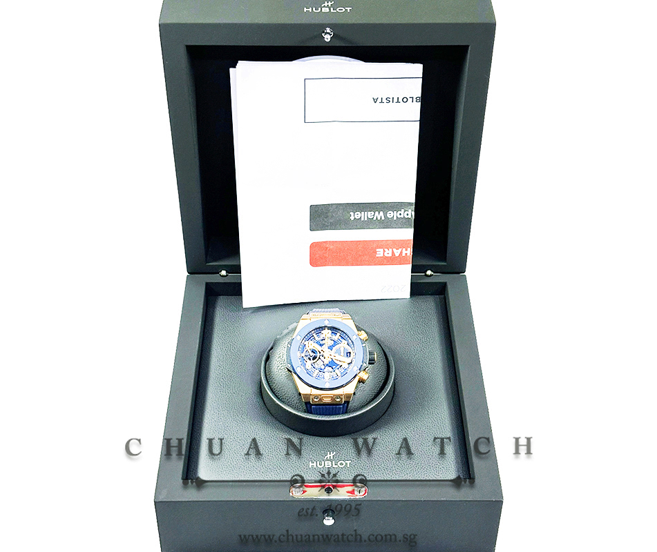 Hublot Big Bang Unico King Gold Blue Ceramic 42mm 441.OL.5181.RX - Image 4