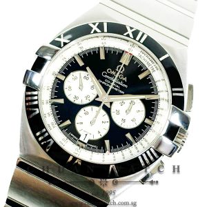 Omega Constellation Double Eagle Co-Axial Chronometer Chronograph 41mm 1519.51.00 Black - Discontinued