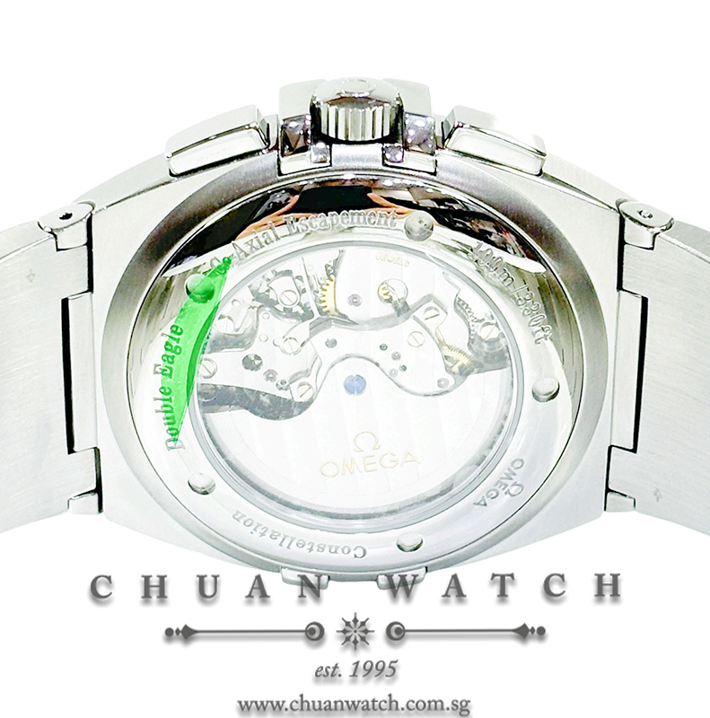 Omega Constellation Double Eagle Co-Axial Chronometer Chronograph 41mm 1519.51.00 Black - Discontinued - Image 2