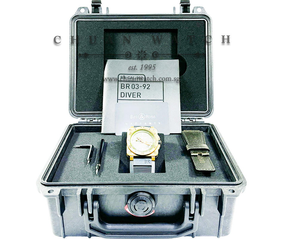 Bell & Ross BR03-92 Diver Bronze 'Demiurgus' Cortina Edition Khaki Green 42mm (Limited Edition of 100 Pieces Only) - Image 4