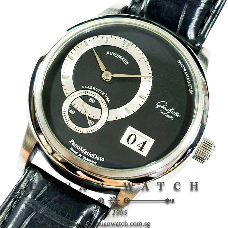 Glashutte Original PanoMaticDate Platinum 39mm 90-01-03-03-04 (Limited Edition of 200 Pieces Only)