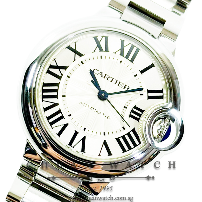 Cartier Ballon Bleu Medium Automatic 33mm W6920071 - Discontinued