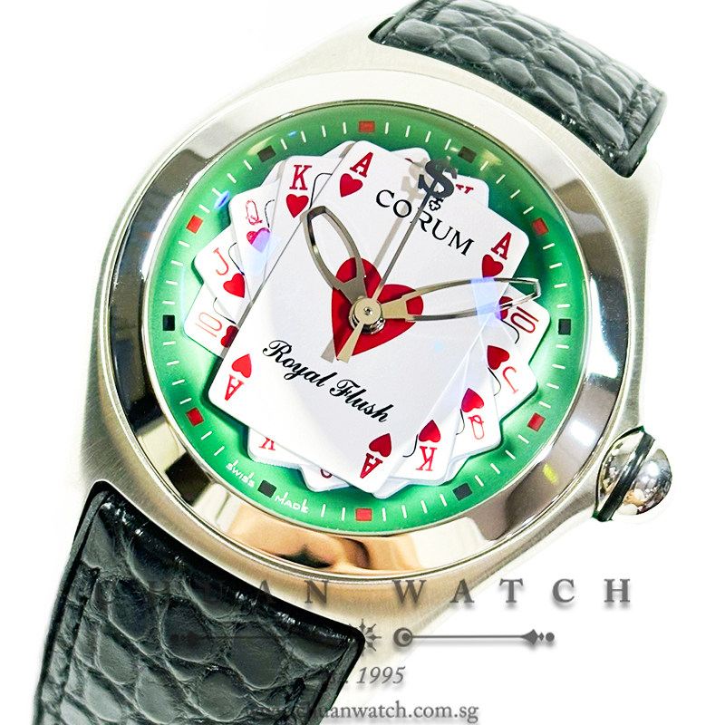Corum Bubble 45 'Royal Flush' 082.170.20 (Limited Edition of 2006 Pieces Only)