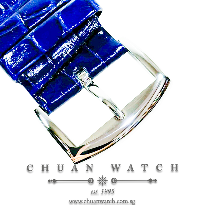Franck Muller Galet 'Blue Concept' Steel Quartz 3002 M QZ REL R Silver Roman - Image 3