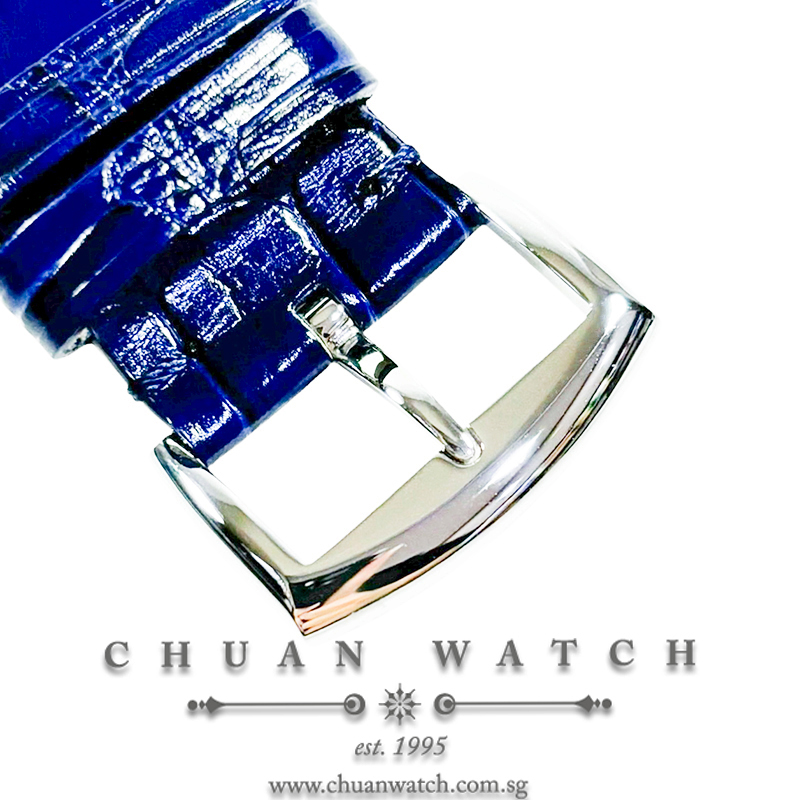 Franck Muller Ladies' Master Square 'Blue Concept' Steel Quartz 6002 M B QZ REL R Blue Relief Roman - Image 3