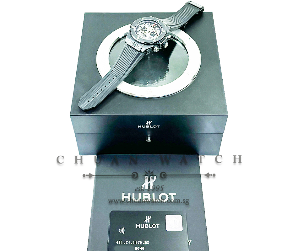 Hublot Big Bang Unico Black Magic Ceramic 45mm 411.CI.1170.RX - Discontinued - Image 4