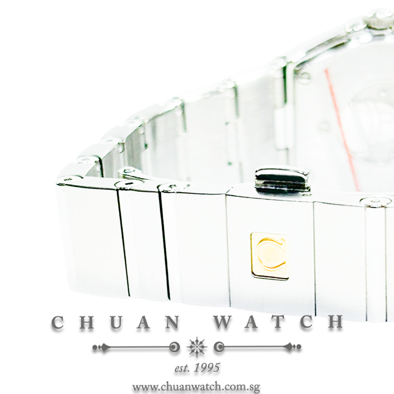 Omega Constellation Quartz 24mm 123.15.24.60.55.001 White MOP Diamonds - Discontinued - Image 3