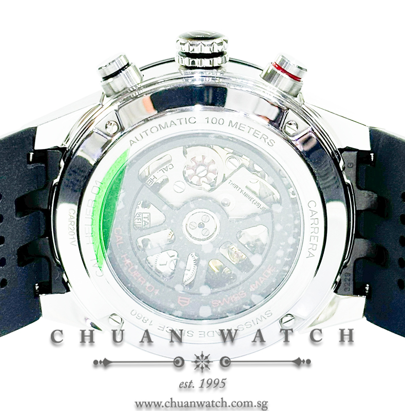 Tag Heuer Carrera Chronograph Calibre Heuer 01 43mm CAR201V - Discontinued - Image 2