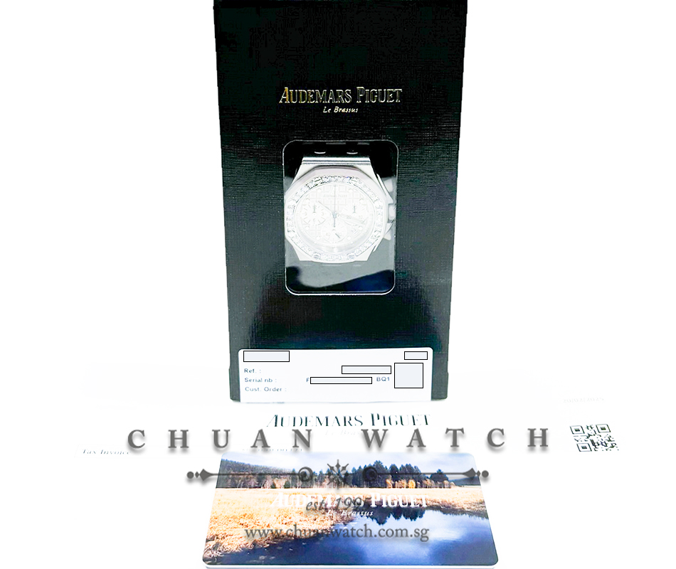 Audemars Piguet Ladies' Royal Oak Offshore Steel 37mm 26048SK Pink - Discontinued - Image 4