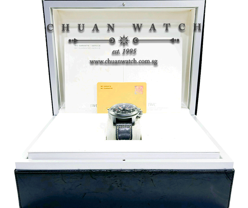IWC Pilot's Watch Double Chronograph 'Top Gun' Edition Ceramic 46mm IW379901 - Discontinued - Image 4