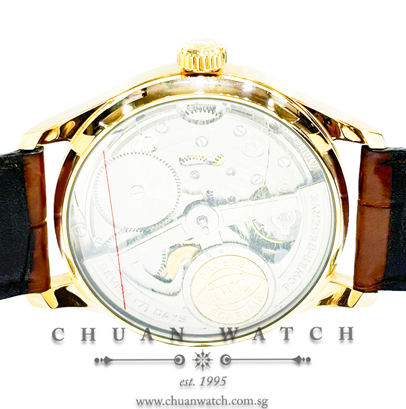 IWC Portuguese 7-Days Rose Gold 42.3mm IW500101 Silver - Discontinued - Image 2