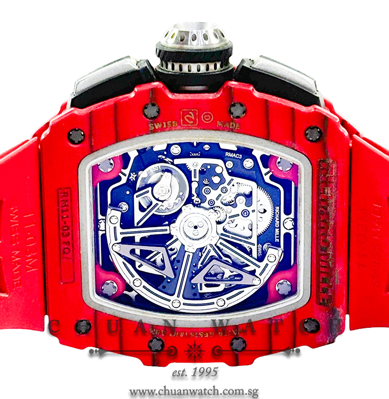 Richard Mille RM11-03 Red QTPT Carbon - Discontinued - Image 2