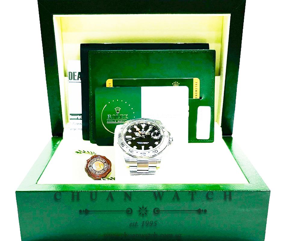 Rolex Explorer II 42mm 216570 Black - Discontinued - Image 4