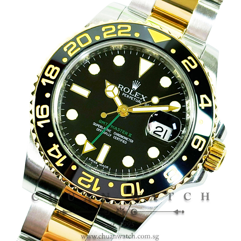 Rolex GMT-Master II Two-Tone 116713LN - Discontinued