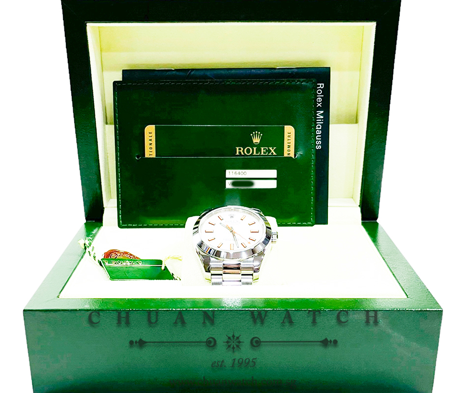 Rolex Milgauss 116400 White - Discontinued - Image 4