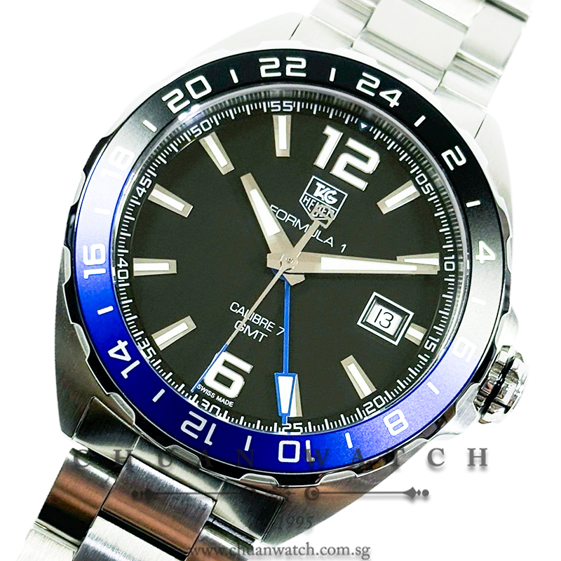 Tag Heuer Formula 1 Calibre 7 GMT 41mm WAZ211A - Discontinued