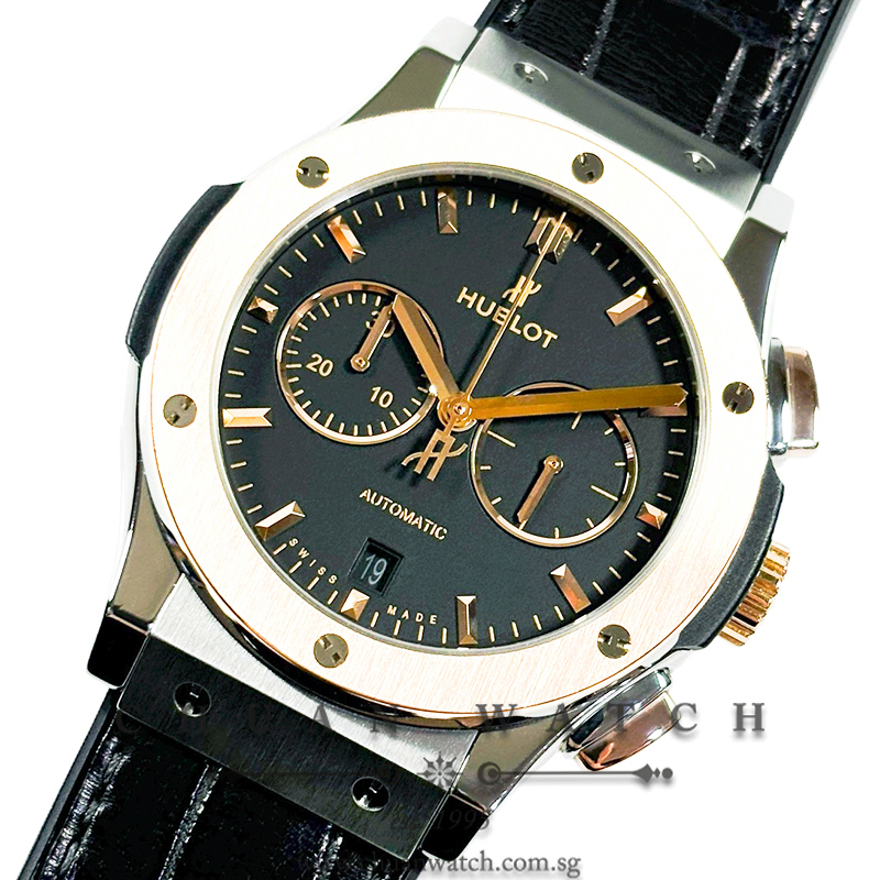 Hublot Classic Fusion Chronograph Titanium King Gold Black 42mm 541.NO.1181.LR