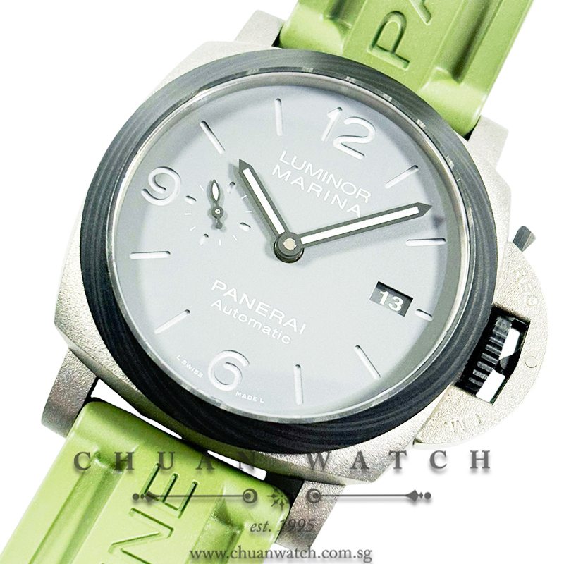 Panerai Luminor Marina 1950 3-Days 'TuttoGrigio' DMLS Titanium Carbotech 44mm Pam 1662 W - Discontinued