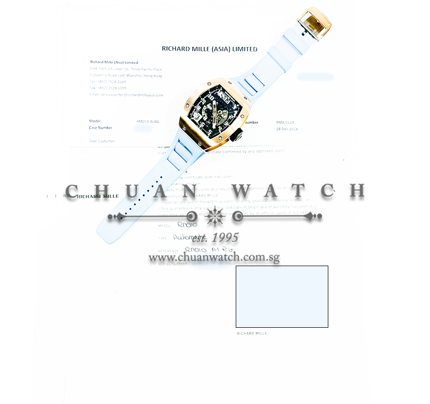 Richard Mille RM010 Rose Gold - Discontinued - Image 4