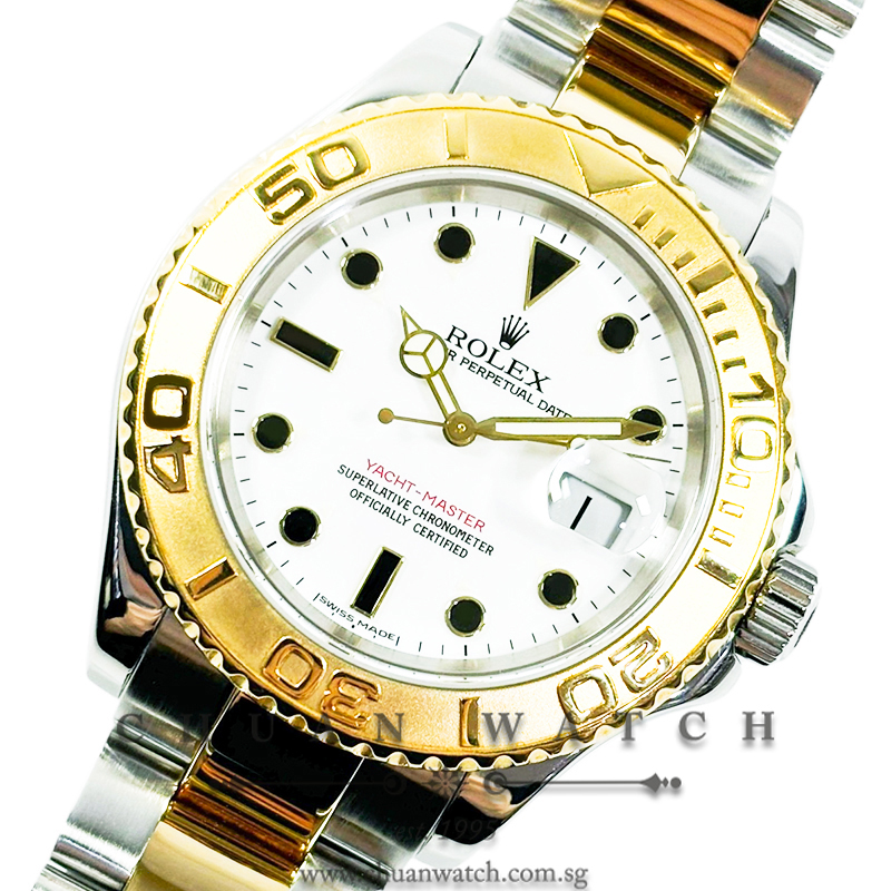 Rolex Gents' Yacht-Master Two-Tone 40mm 16623 White Index - Discontinued