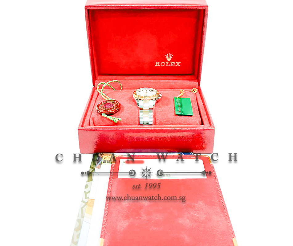Rolex Ladies' Yacht-Master Two-Tone 29mm 169623 White Index - Discontinued - Image 4
