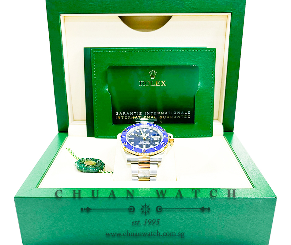 Rolex Submariner Date 41 Two-Tone 126613LB Blue - Image 4