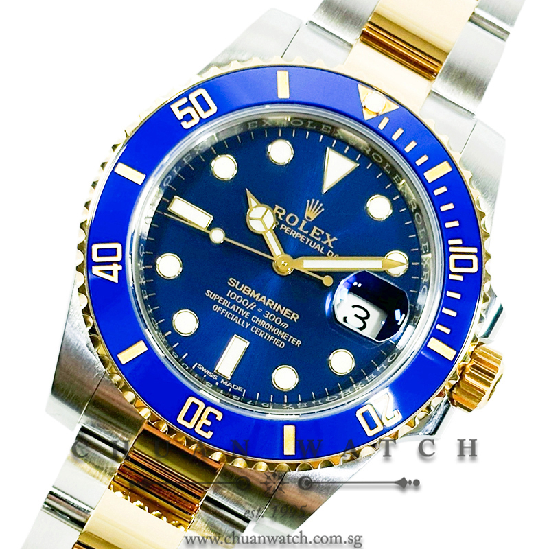 Rolex Submariner Date Two-Tone 116613LB Blue - Discontinued