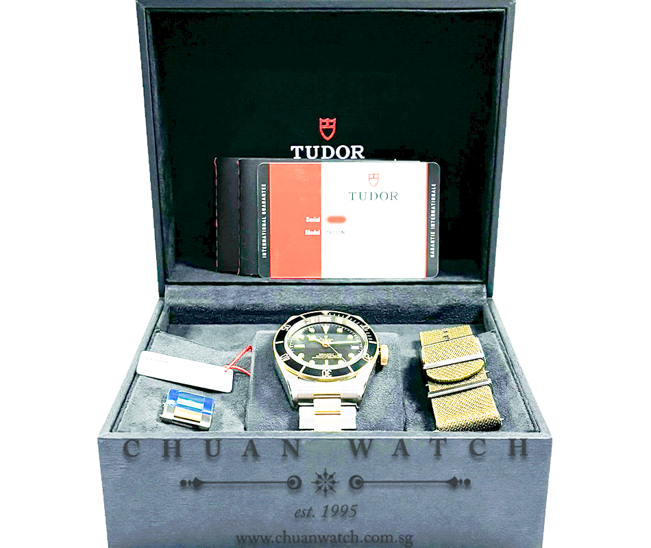 Tudor Black Bay S&G Two-Tone 41mm 79733N Black - Image 4