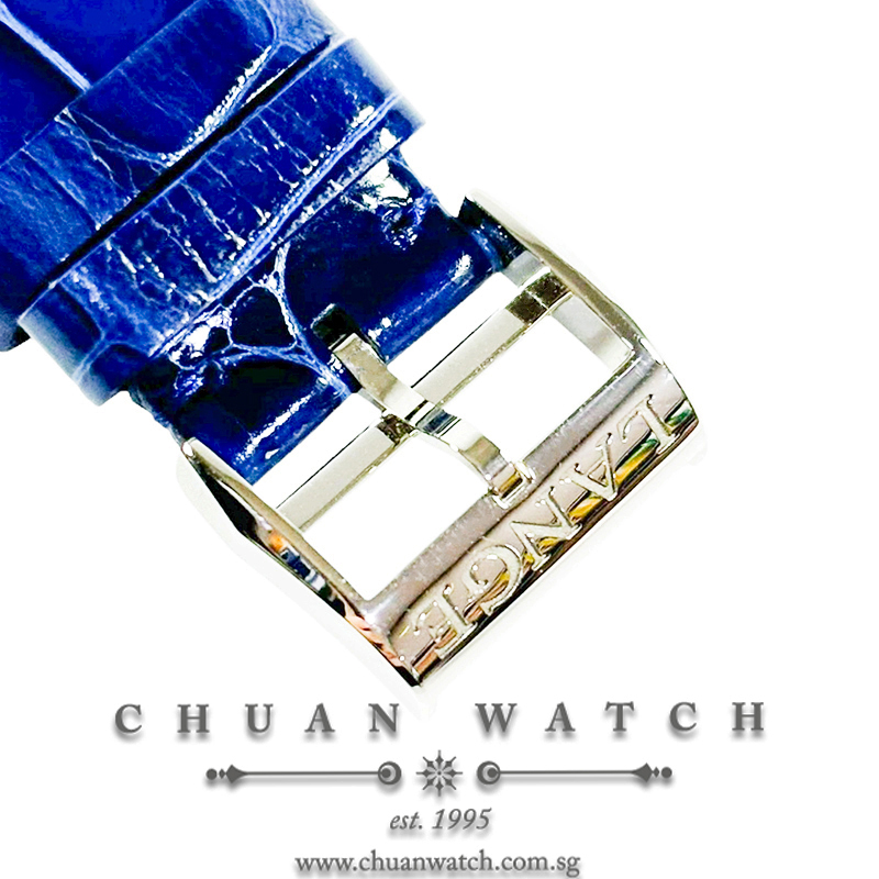 A. Lange & Sohne Saxonia Thin Dark-Blue Gold Flux 'Aventurine' White Gold 39mm 205.086 - Image 3