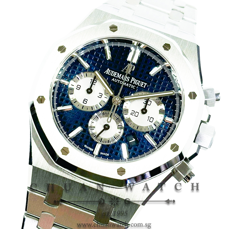 Audemars Piguet Royal Oak Chronograph Steel 41mm 26331ST Blue - Discontinued