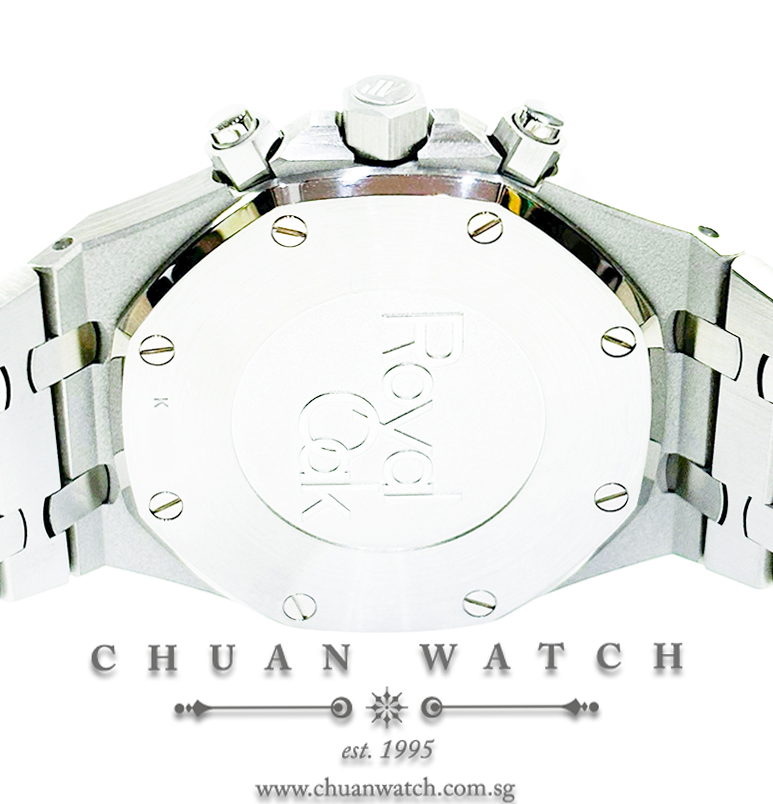 Audemars Piguet Royal Oak Chronograph Steel 41mm 26331ST Blue - Discontinued - Image 2