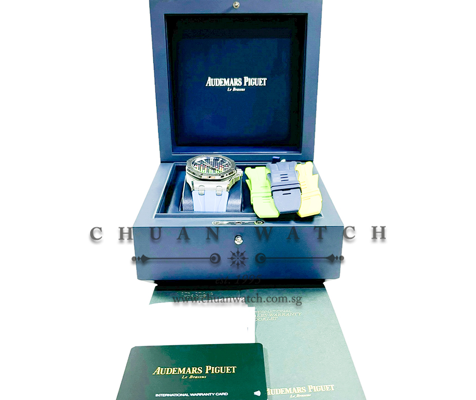 Audemars Piguet Royal Oak Offshore 'Music Edition' Titanium 43mm 15600TI (Limited Edition of 500 Pieces Only) - Image 4
