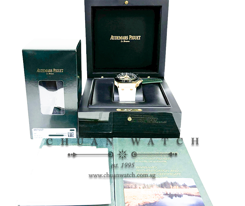 Audemars Piguet Royal Oak Offshore Rose Gold Ceramic 44mm 26401RO - Discontinued - Image 4
