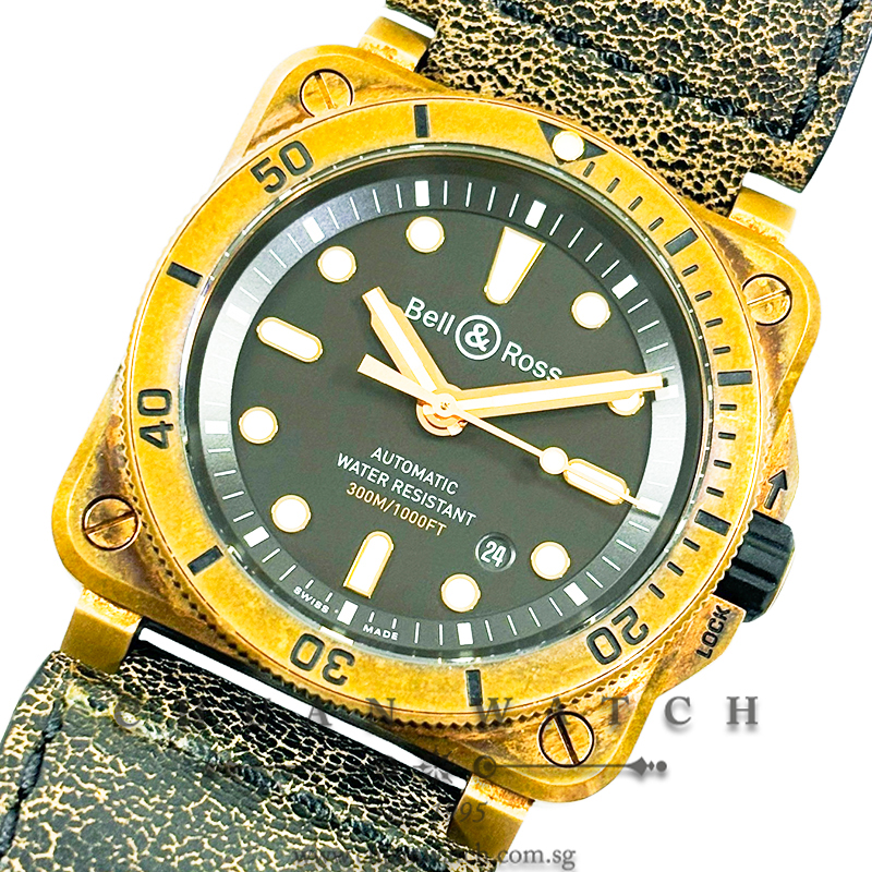 Bell & Ross BR03-92 Diver Bronze Black 42mm  (Limited Edition of 999 Pieces Only)