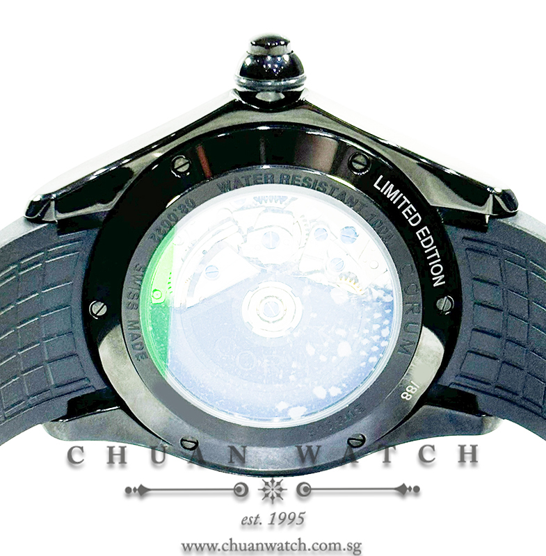 Corum Bubble 47 'Flying Tiger' Monopusher Chronograph PVD-Steel 771.100.95/0371-TI01 (Limited Edition of 88 Pieces Only) - Image 2