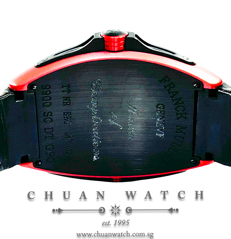 Franck Muller Conquistador Grand Prix Red Ergal 9900 SC DT GPG TT NR ERG Black - Discontinued - Image 2