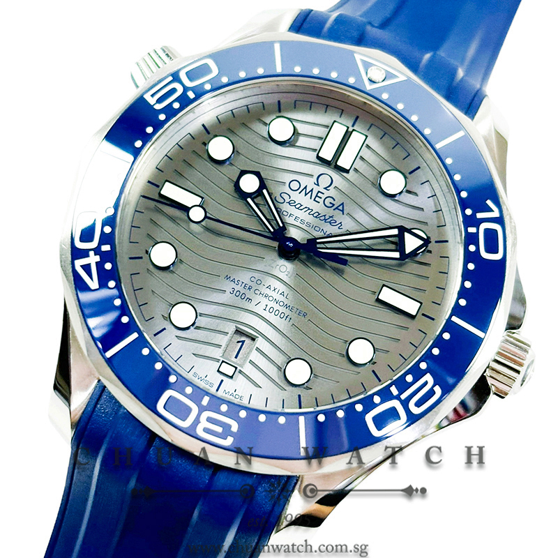 Omega Seamaster Diver 300M Co-Axial Master Chronometer 42mm 210.32.42.20.06.001 Grey