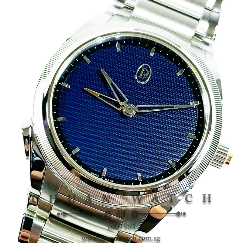 Parmigiani Fleurier Tonda PF GMT Rattrapante Steel Platinum Milano Blue 40mm PFC905-1020001-100182